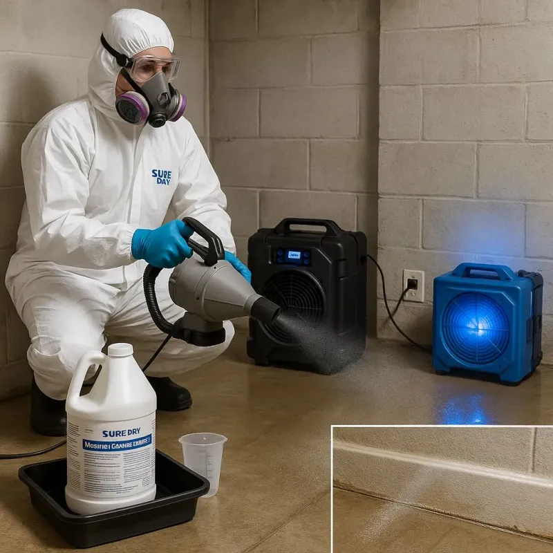 Sanitization and Odor Removal process in Annapolis, MD